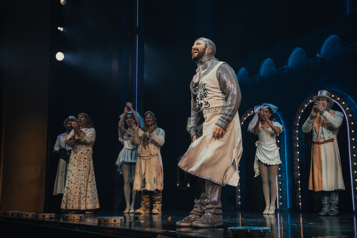 Photos: Alex Brightman Takes First Bows in SPAMALOT on Broadway Image