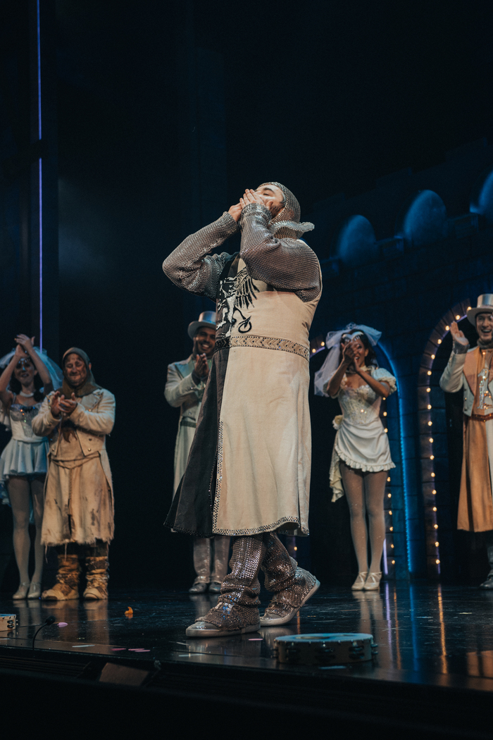 Photos: Alex Brightman Takes First Bows in SPAMALOT on Broadway Image