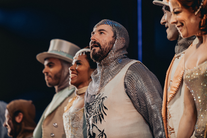 Photos: Alex Brightman Takes First Bows in SPAMALOT on Broadway Image