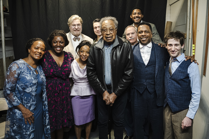 Photos: Dr. Clarence B. Jones Visits PURLIE VICTORIOUS Image