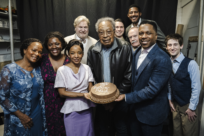 Photos: Dr. Clarence B. Jones Visits PURLIE VICTORIOUS Image