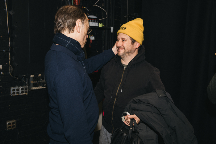 Photos: David Hyde Pierce Visits SPAMALOT on Broadway Image