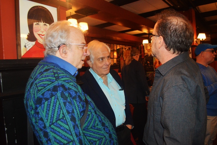 David Spencer, Peter Filichia, and Ron Fassler Photo
