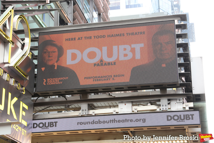 Up on the Marquee: DOUBT Image