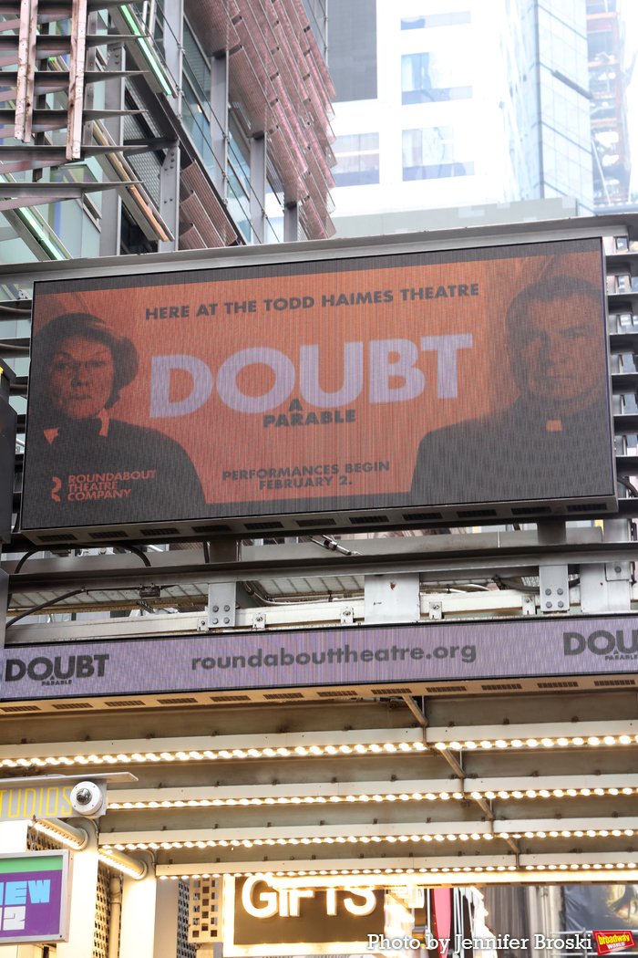 Up on the Marquee: DOUBT Image