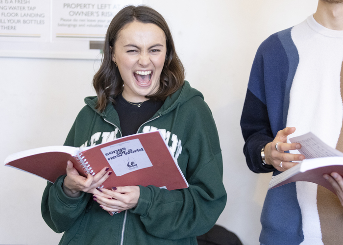 Photos: Inside Rehearsal For SONGS FOR A NEW WORLD Upstairs at the Gatehouse Image