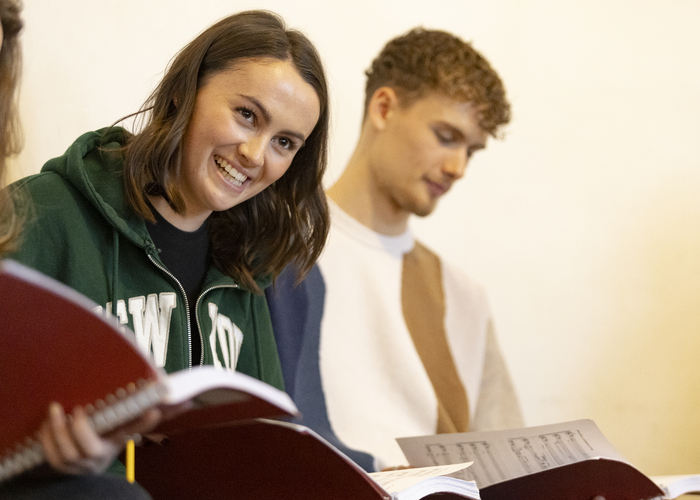 Photos: Inside Rehearsal For SONGS FOR A NEW WORLD Upstairs at the Gatehouse Image