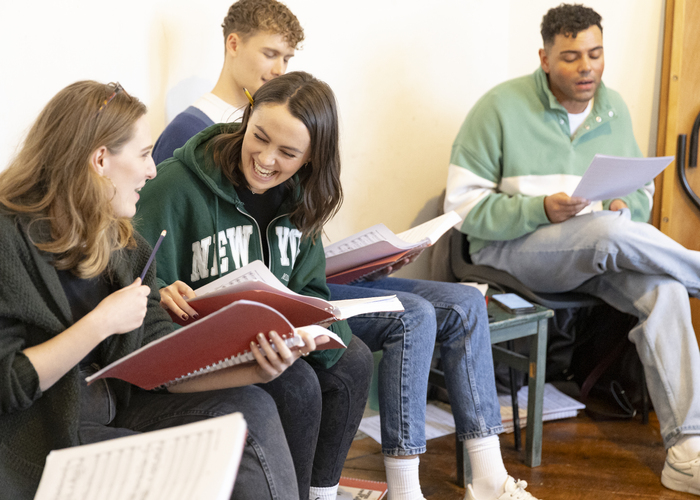 Photos: Inside Rehearsal For SONGS FOR A NEW WORLD Upstairs at the Gatehouse Image