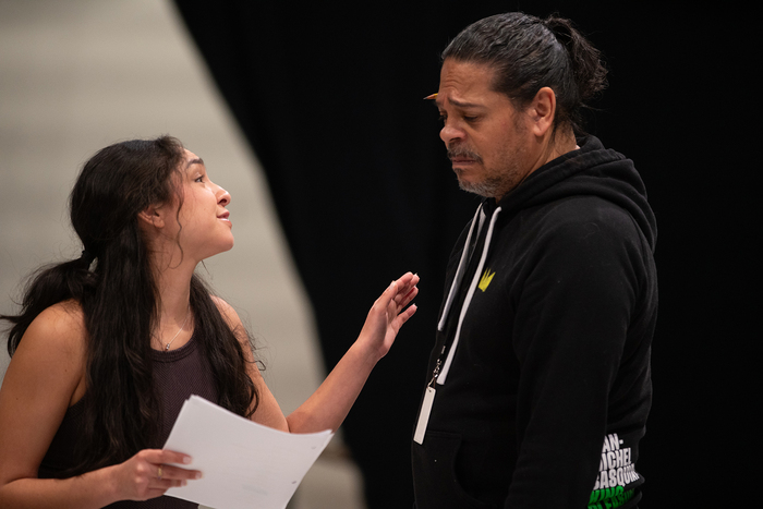 Photos: Go Inside Rehearsals for A HOME WHAT HOWLS (OR THE HOUSE WHAT WAS RAVINE) at Steppenwolf Image