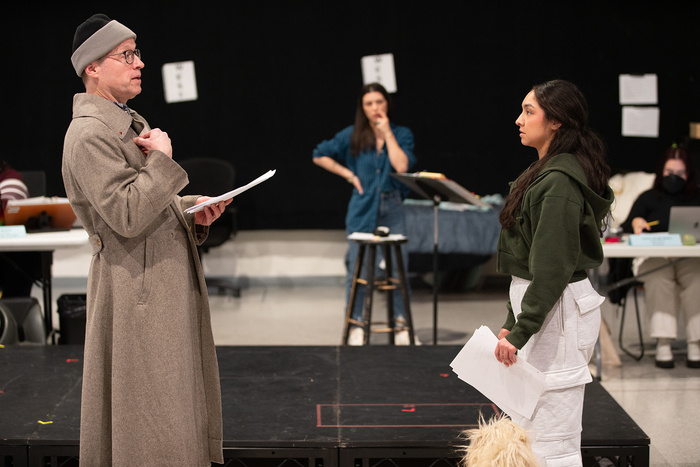 Photos: Go Inside Rehearsals for A HOME WHAT HOWLS (OR THE HOUSE WHAT WAS RAVINE) at Steppenwolf Image
