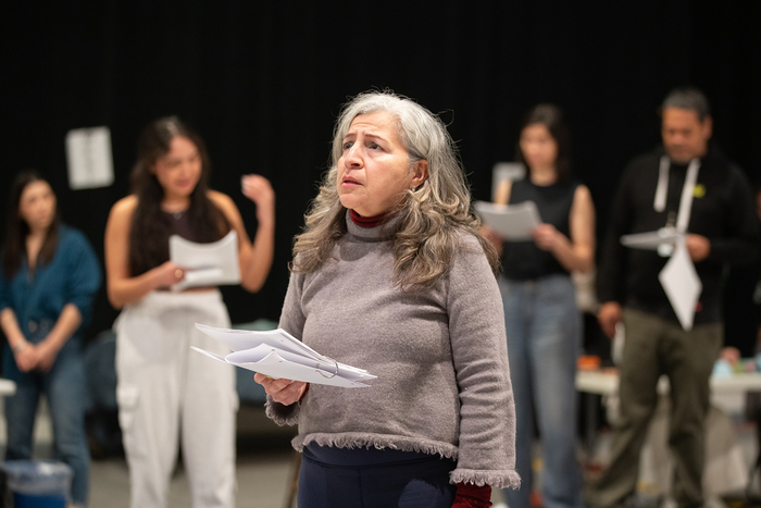 Photos: Go Inside Rehearsals for A HOME WHAT HOWLS (OR THE HOUSE WHAT WAS RAVINE) at Steppenwolf Image