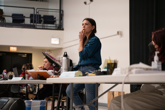 Photos: Go Inside Rehearsals for A HOME WHAT HOWLS (OR THE HOUSE WHAT WAS RAVINE) at Steppenwolf Image