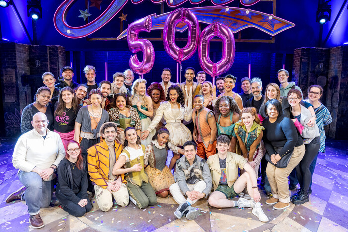 Photos: & JULIET Celebrates 500 Performances on Broadway Image