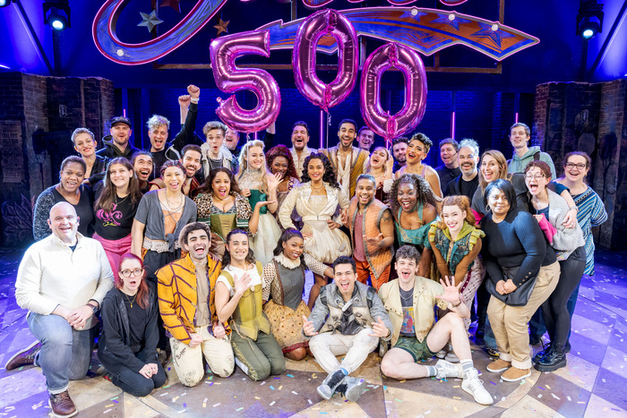 Photos: & JULIET Celebrates 500 Performances on Broadway Image
