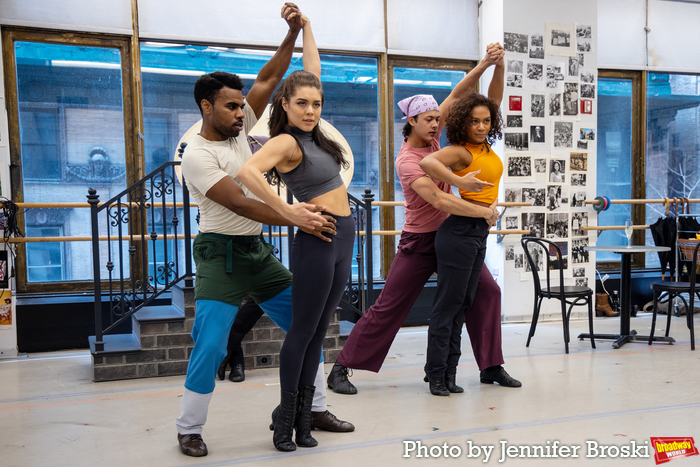 Photos: Go Inside Rehearsals for 60s Musical A SIGN OF THE TIMES Image