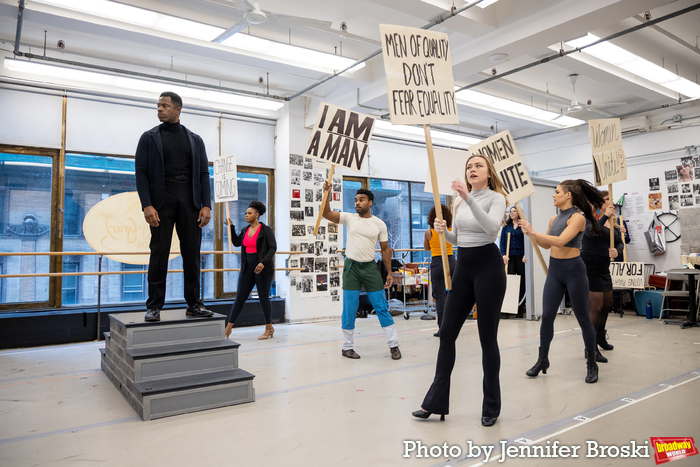 Photos: Go Inside Rehearsals for 60s Musical A SIGN OF THE TIMES Image