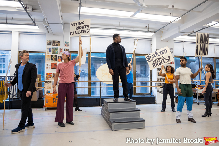 Photos: Go Inside Rehearsals for 60s Musical A SIGN OF THE TIMES Image