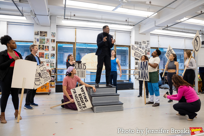Photos: Go Inside Rehearsals for 60s Musical A SIGN OF THE TIMES Image