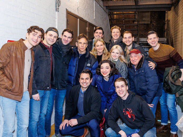 Photos: Ben Stiller and Family Visit HARMONY on Broadway Image
