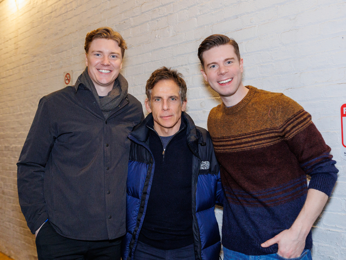 Photos: Ben Stiller and Family Visit HARMONY on Broadway Image