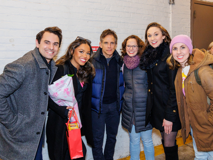Photos: Ben Stiller and Family Visit HARMONY on Broadway Image