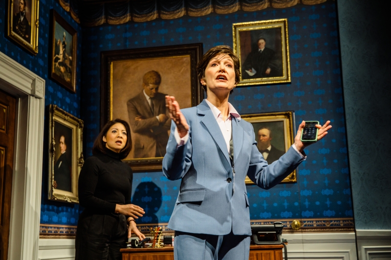 Review: POTUS: OR, BEHIND EVERY GREAT DUMBASS ARE SEVEN WOMEN TRYING TO KEEP HIM ALIVE at Geffen Playhouse 