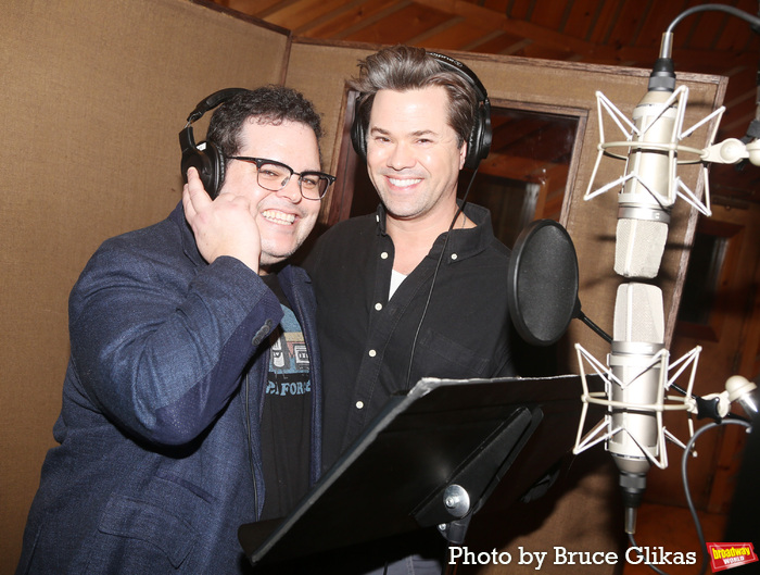 Photos: Andrew Rannells and Josh Gad Record the GUTENBERG! THE MUSICAL! Cast Recording Image