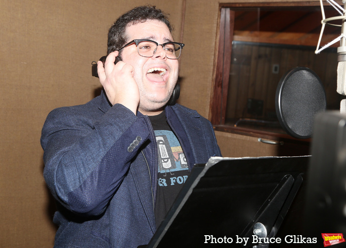 Photos: Andrew Rannells and Josh Gad Record the GUTENBERG! THE MUSICAL! Cast Recording Image