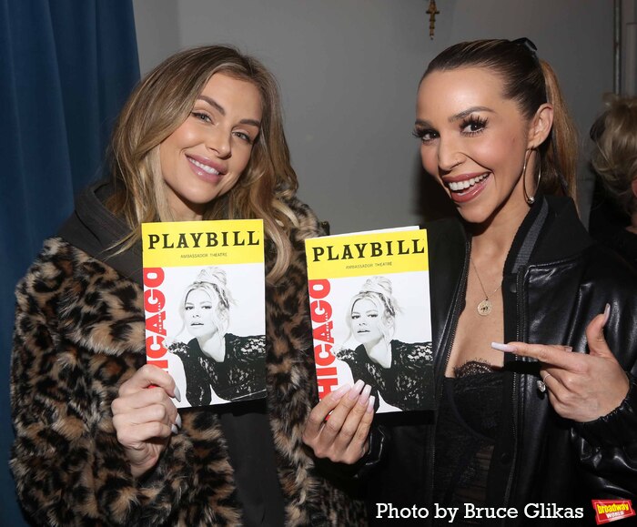 Exclusive: Vanderpump Rules Stars Lala Kent & Scheana Shay Visit Ariana Madix Backstage at CHICAGO Image