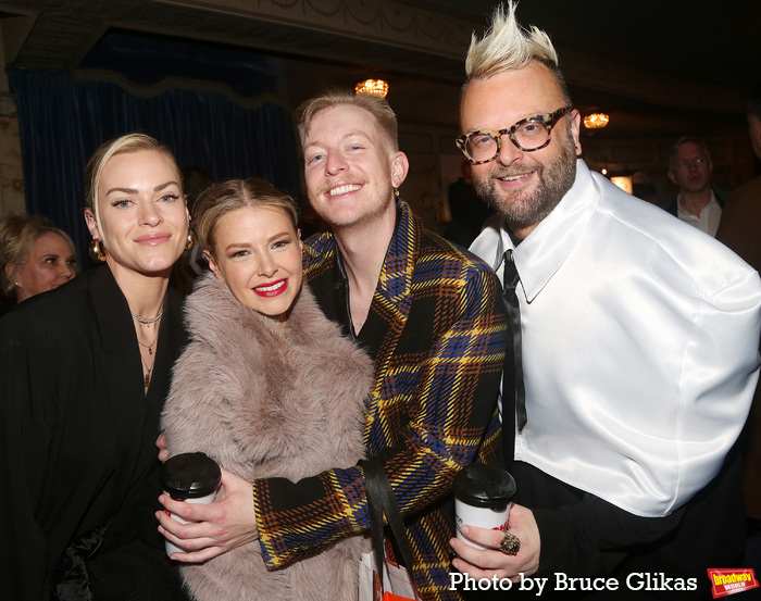 Exclusive: Vanderpump Rules Stars Lala Kent & Scheana Shay Visit Ariana Madix Backstage at CHICAGO Image