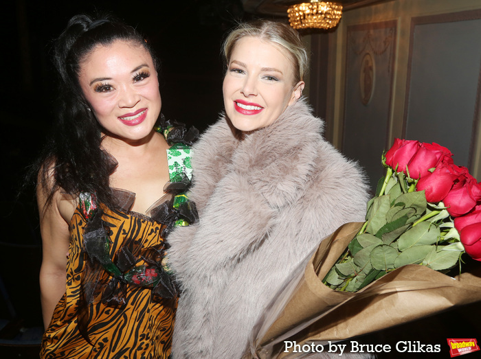 Exclusive: Vanderpump Rules Stars Lala Kent & Scheana Shay Visit Ariana Madix Backstage at CHICAGO Image
