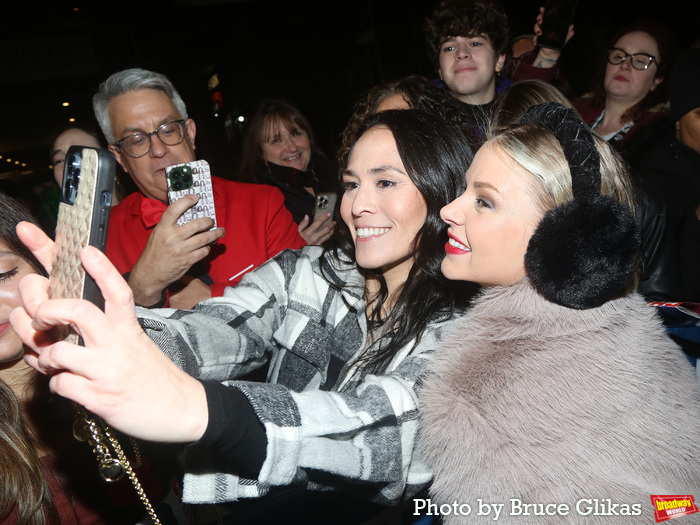Exclusive: Vanderpump Rules Stars Lala Kent & Scheana Shay Visit Ariana Madix Backstage at CHICAGO Image