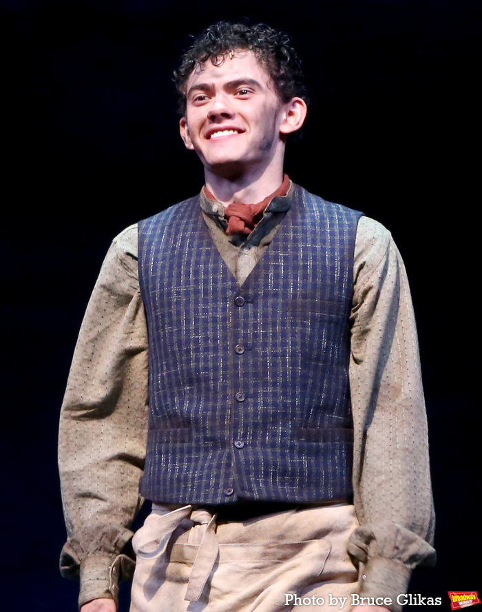 Photos: Joe Locke Takes His First Bows In SWEENEY TODD On Broadway Image