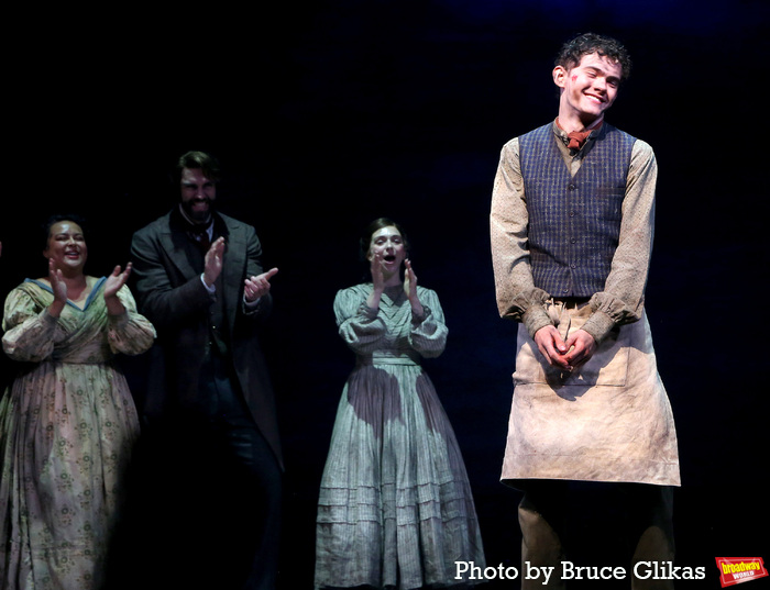 Photos: Joe Locke Takes His First Bows In SWEENEY TODD On Broadway Image