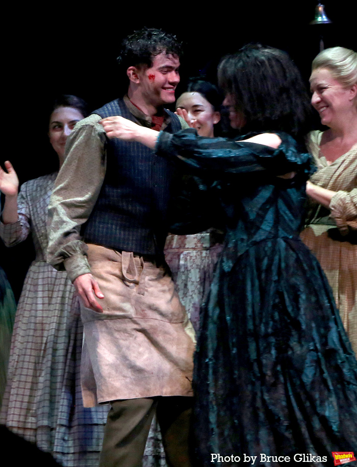 Photos: Joe Locke Takes His First Bows In SWEENEY TODD On Broadway Image