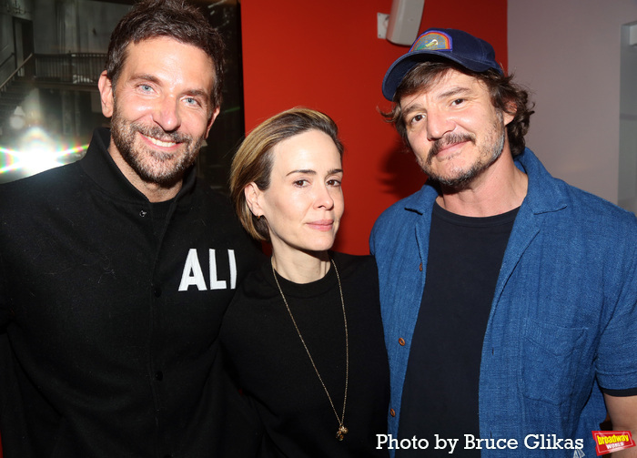 Bradley Cooper, Sarah Paulson and Pedro Pascal Photo