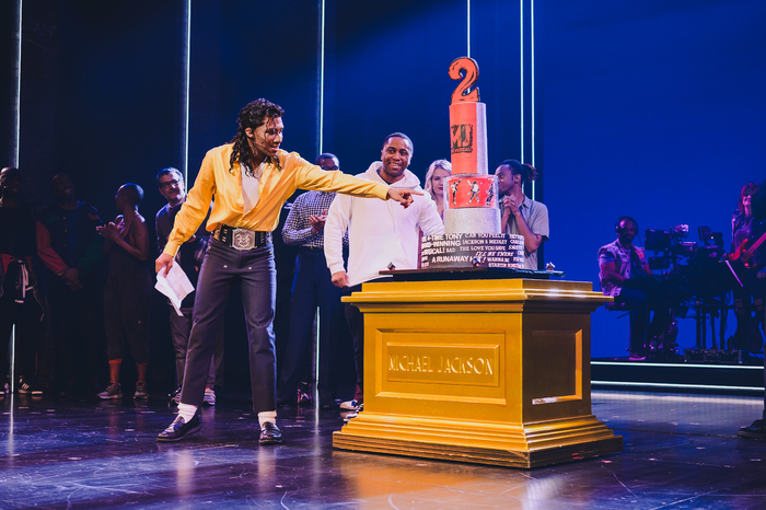 Photos/Video: MJ THE MUSICAL Celebrates Two Years on Broadway Image