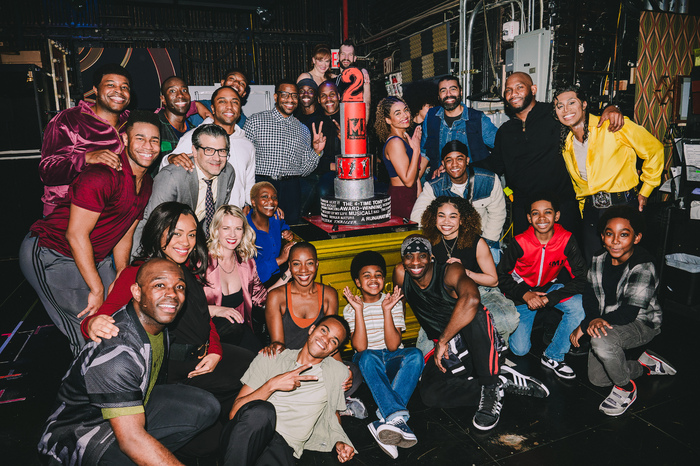 Photos/Video: MJ THE MUSICAL Celebrates Two Years on Broadway Image