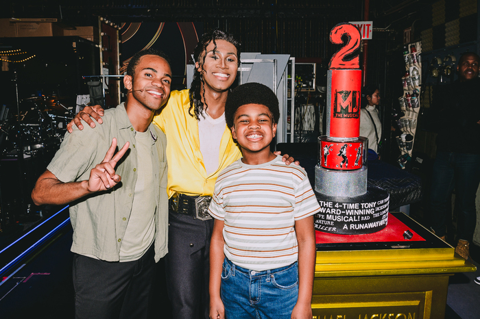 Photos/Video: MJ THE MUSICAL Celebrates Two Years on Broadway Image