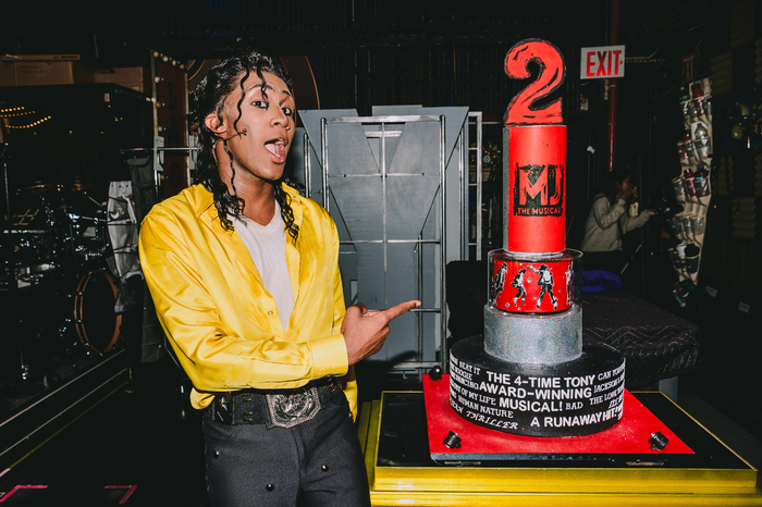 Photos/Video: MJ THE MUSICAL Celebrates Two Years on Broadway Image