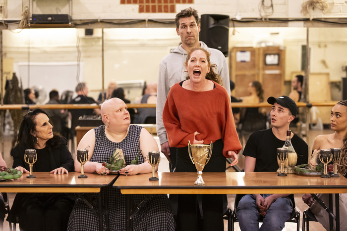Photos: Inside Rehearsal For THE ADDAMS FAMILY Concert, Starring Ramin Karimloo and Michelle Visage! Image