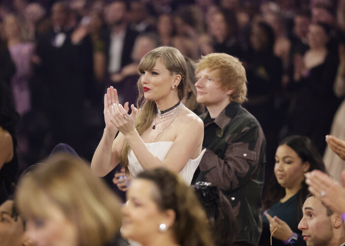 Taylor Swift and Ed Sheeran Photo