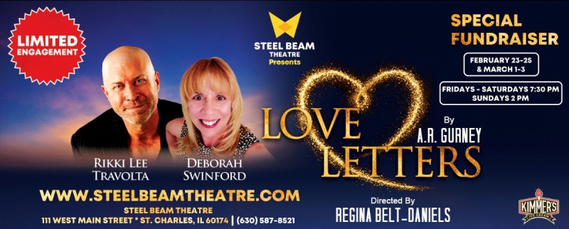 Rikki Lee Travolta & Deborah Swinford to Star in LOVE LETTERS at Steel Beam Theatre 
