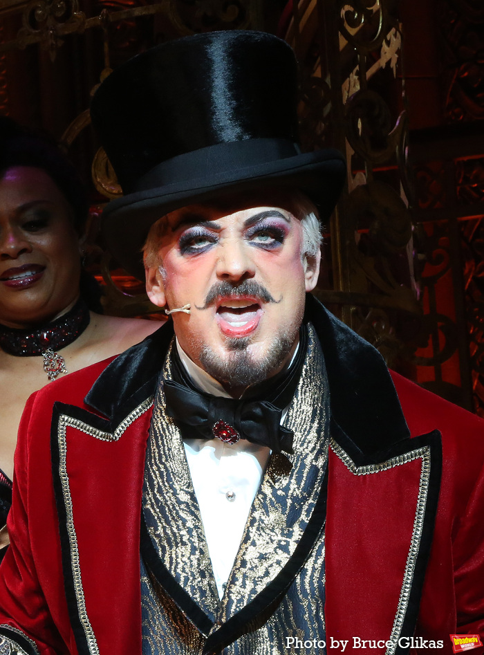 Photos: Boy George Takes His First Bows in MOULIN ROUGE! On Broadway Image