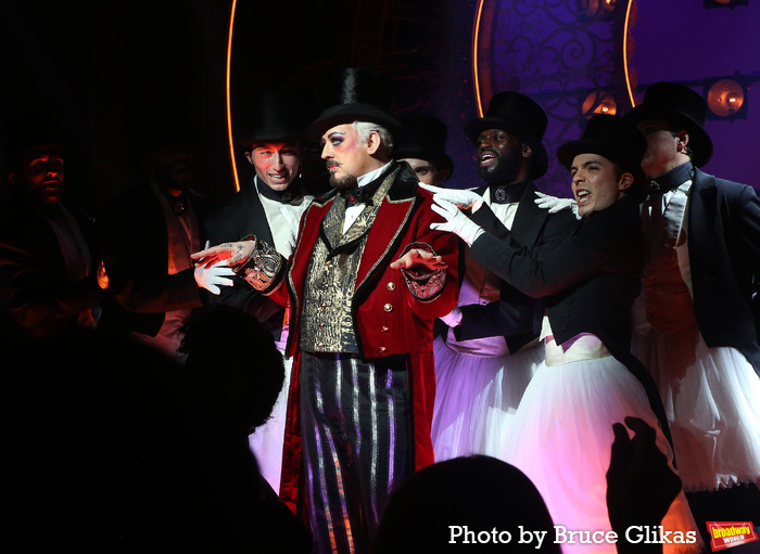 Photos: Boy George Takes His First Bows in MOULIN ROUGE! On Broadway Image