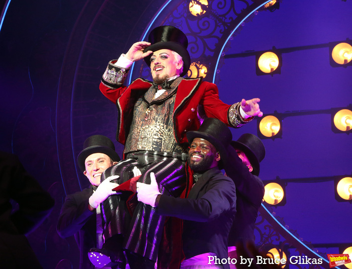 Photos: Boy George Takes His First Bows in MOULIN ROUGE! On Broadway Image