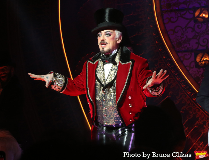 Photos: Boy George Takes His First Bows in MOULIN ROUGE! On Broadway Image