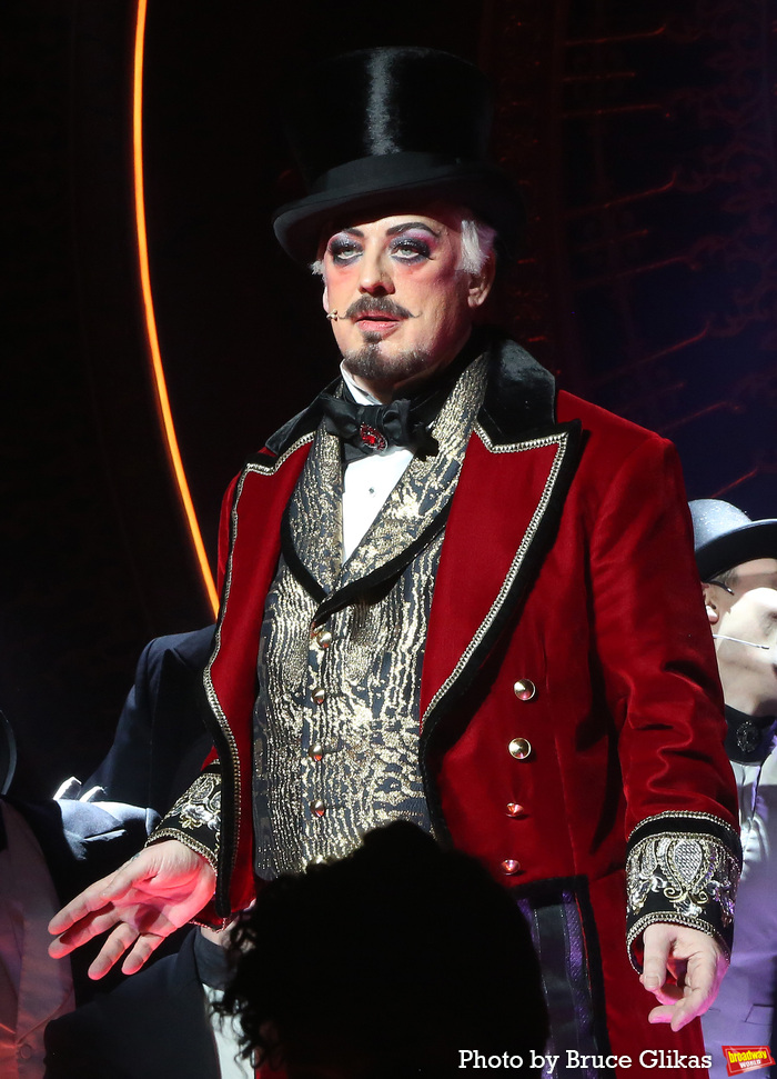 Photos: Boy George Takes His First Bows in MOULIN ROUGE! On Broadway Image