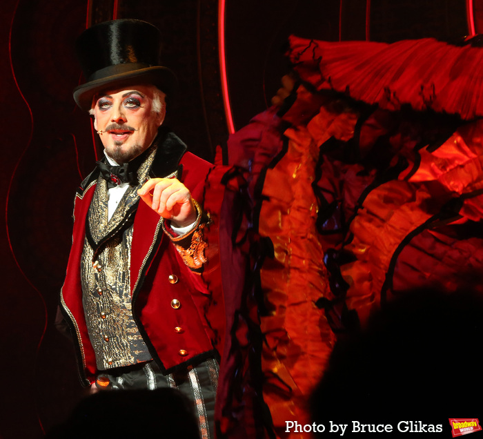 Photos: Boy George Takes His First Bows in MOULIN ROUGE! On Broadway Image