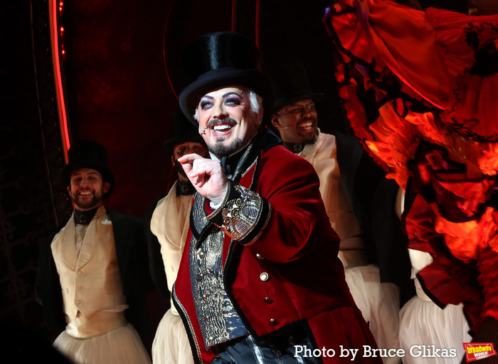 Photos: Boy George Takes His First Bows in MOULIN ROUGE! On Broadway Image